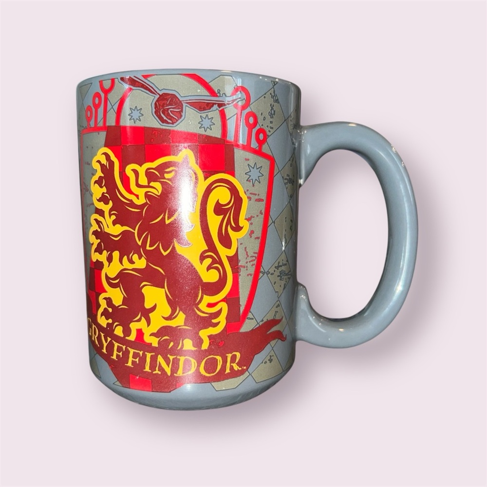 Zak! Harry Potter Gryffindor House Ceramic Coffee Mug / Tea Cup 15oz NWT RARE